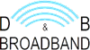 D and B Broadband logo