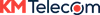 KM Telecom logo
