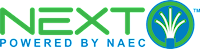 Next Powered by NAEC logo