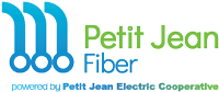 Petit Jean Fiber logo